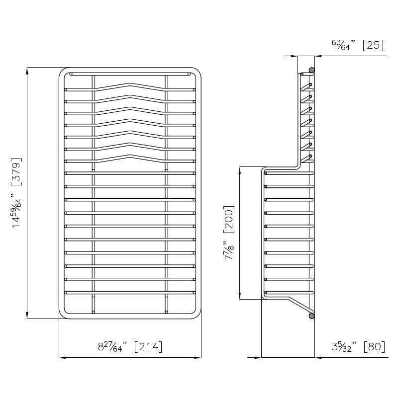 FOSTER Stainless Steel Dishes Holder (T2) - Euro Plus Asia