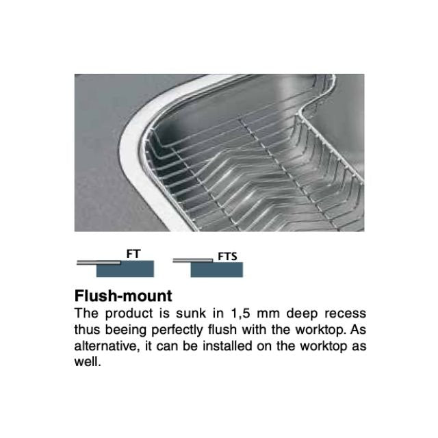 FOSTER Milano Single Kitchen Sink - Euro Plus Asia