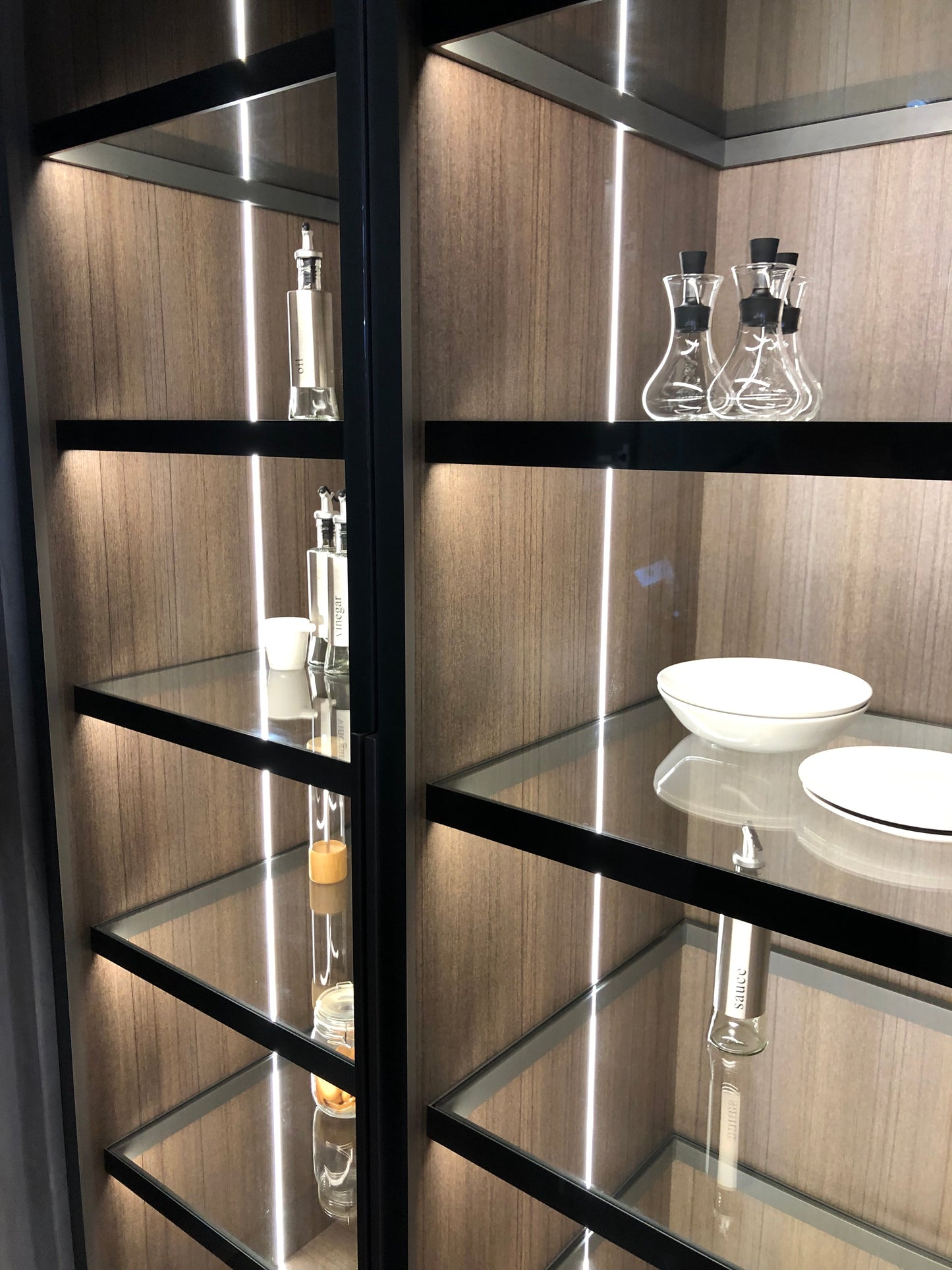 L&S Torcello Frame Glass with LED Lights - Euro Plus Asia