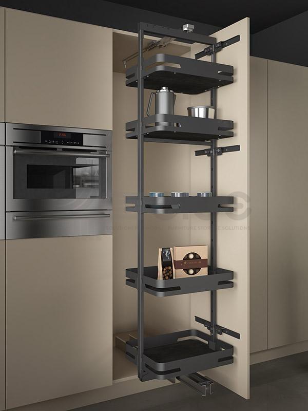 Italy SIGE Materia 265M (5 Baskets) Rotating Pull-out Larder🎁🎁🎁