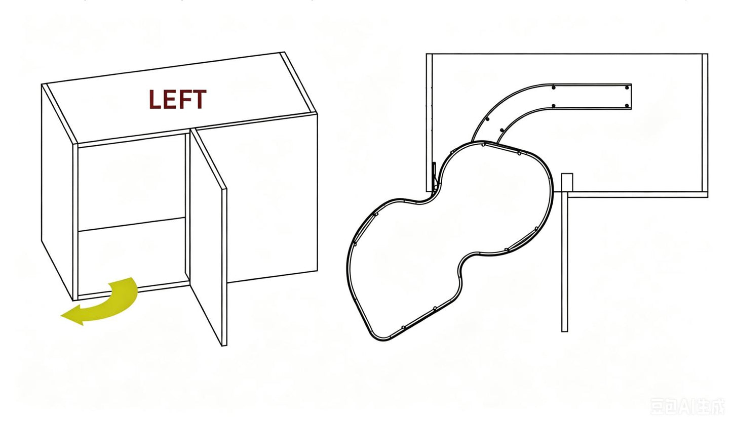 Italy SIGE Infinity Plus 371+371K Pull-out Shelves for Corner Cabinet(2 Trays)🎁