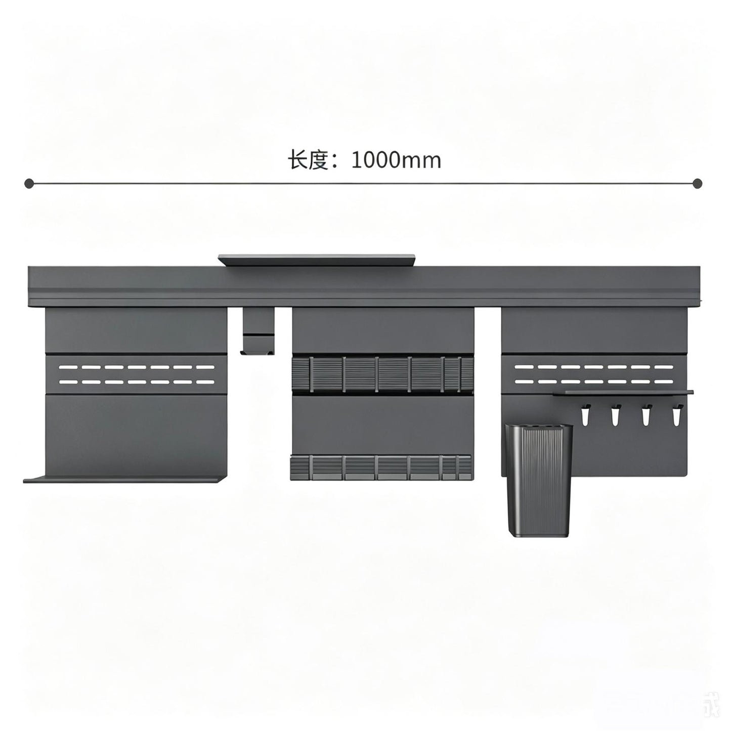 NUOMI GUSTA 1000mm Kitchen Wall-mounted Storage Rack 6 Pieces Package 🎁🎁 -20%😍
