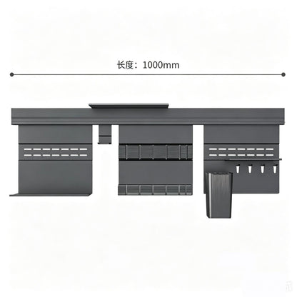 NUOMI GUSTA 1000mm Kitchen Wall-mounted Storage Rack 6 Pieces Package 🎁🎁 -20%😍