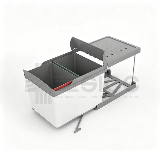 Italy SIGE Quadrifoglio 520 Waste-bin