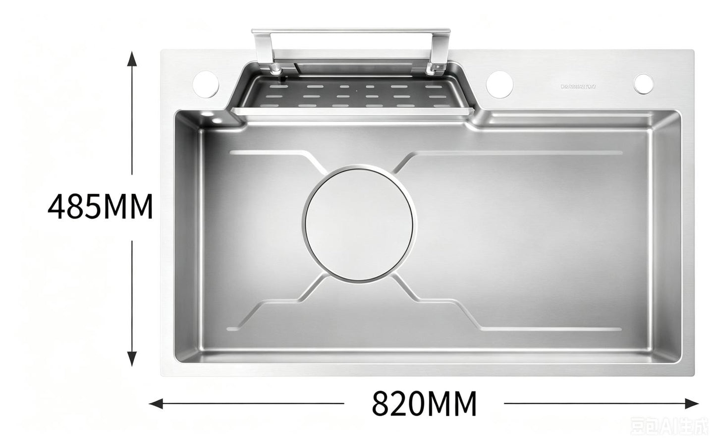 NUOMI Wright 9017109-SS Stainless Steel Sink🎁 -20%😍