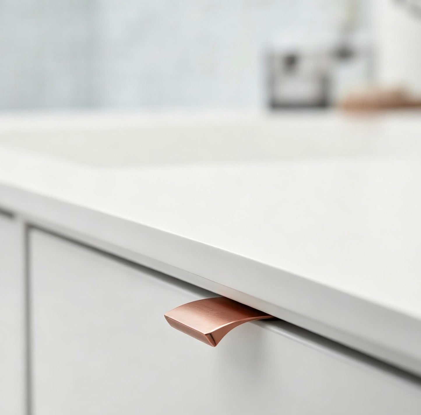 Denmark furnipart Edge Straight 419720040/ 200/ 350 櫃門拉手 (Brushed rose gold 87) -20%😍