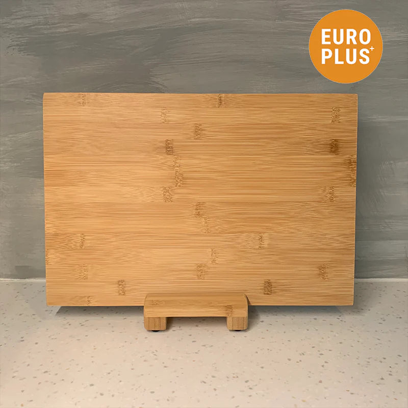 EuroPlus bamboo chopping board with holder