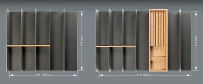 Agoform Spacyline cutlery trays - 2 choices