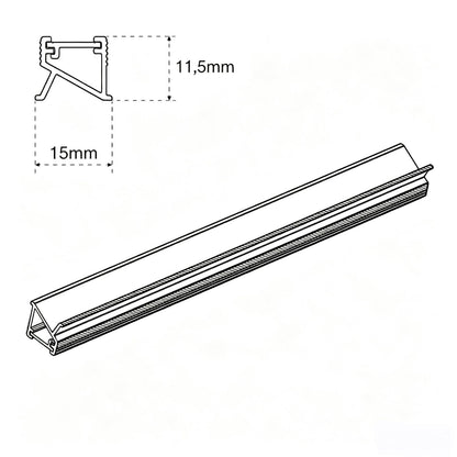 Italy L&S Kaleo LED 2500mm Recessed Linear LED Light -30%😍