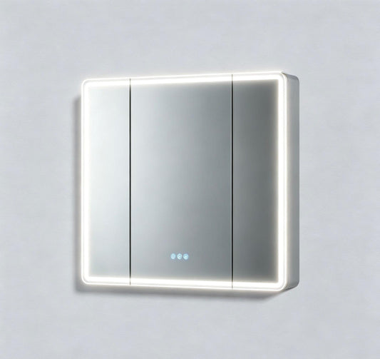 Seeko'o MC3D8075-GS Bathroom LED Mirror Cabinet (3 Doors)🎁🎁