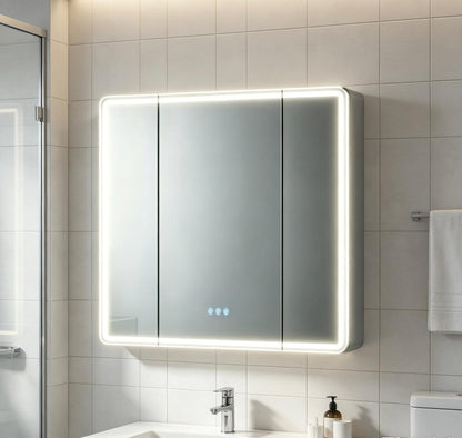 Seeko'o MC3D8075-GS Bathroom LED Mirror Cabinet (3 Doors)🎁🎁