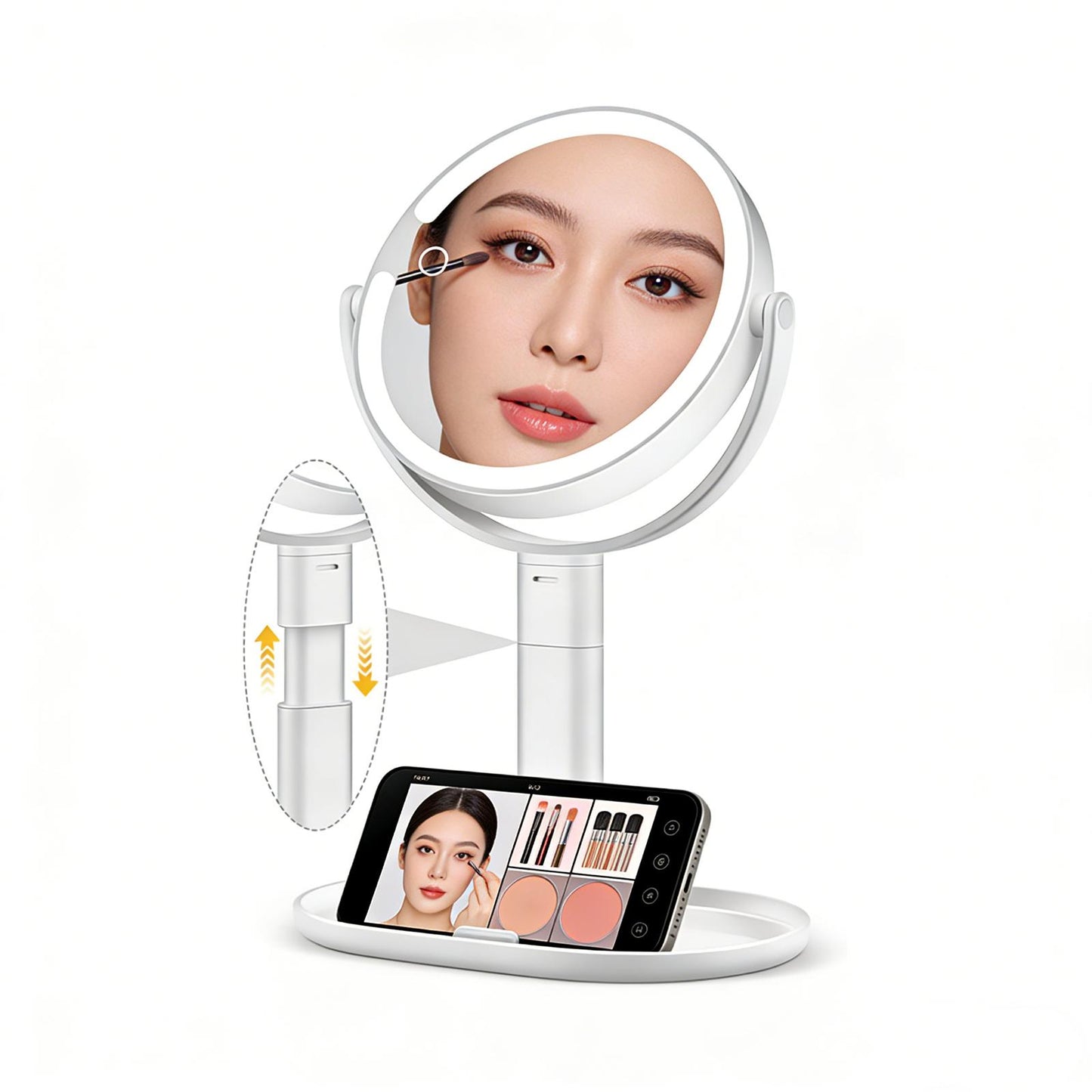 Seekoo LED Double-Sided Makeup Mirror