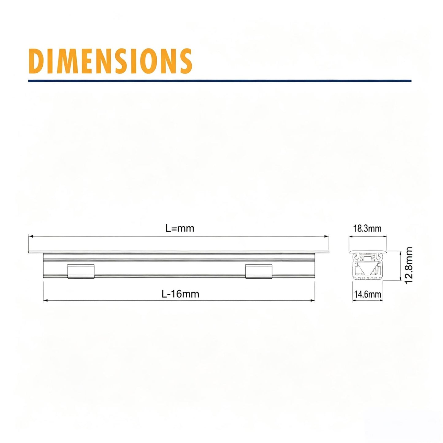 Italy L&S Malindi 372/ 500/ 760/ 1000/ 1200mm Recessed Linear LED Light -40%😍
