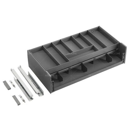 NUOMI ENCANTO 600/ 700/ 750/ 800/ 900mm Pull-out Basket with Slidable Cutlery Tray🎁🎁-20%😍