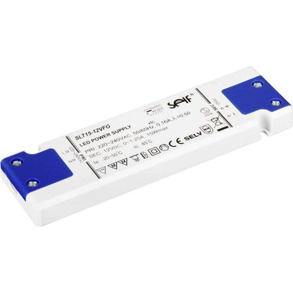 SELF SLT15-12VFG DC12V 15W LED Driver -20%😍