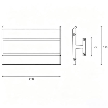 Italy cosma AURA Spice Rack Shelf -40%😍
