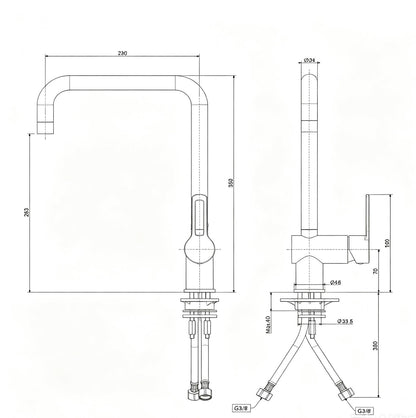 Italy paffoni Ringo-West WS980-CR Mixer Tap -20%😍