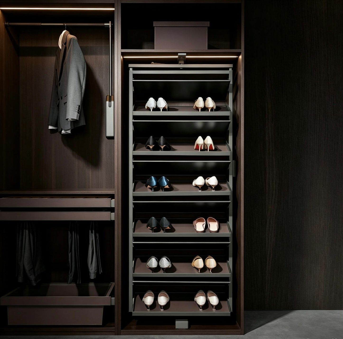 NUOMI HERA (10 Layers/12 Layers) 360° Rotatable Multi-Layer Shoe Rack🎁🎁 -20%😍