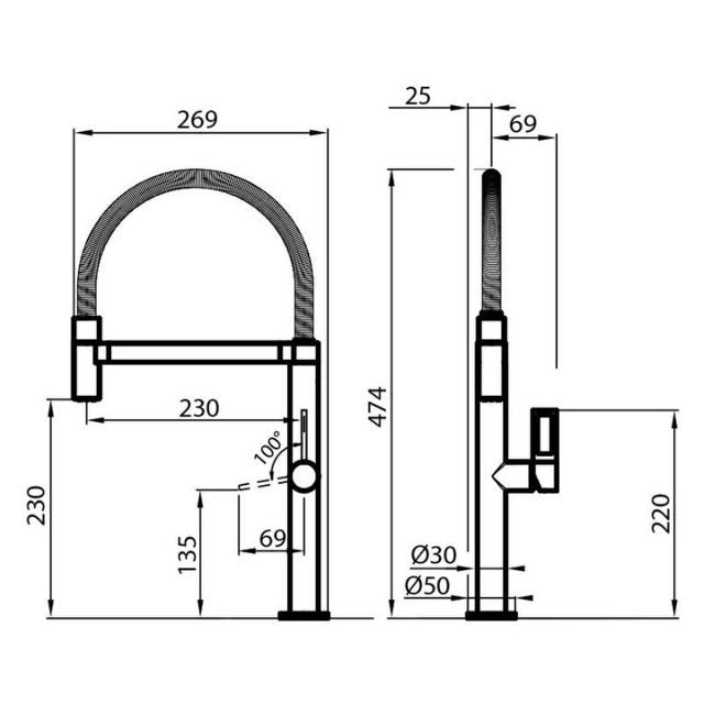 FOSTER Kitchen Mixer Tap - Play - Euro Plus Asia