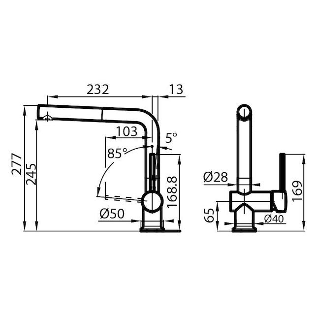 FOSTER Kitchen Mixer Tap - Gamma - Euro Plus Asia