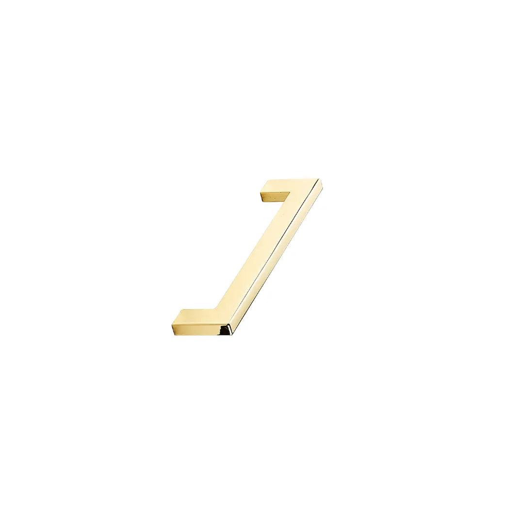 Furnipart Flat Zamac Polished Brass Handle FNP-512860 - Euro Plus Asia